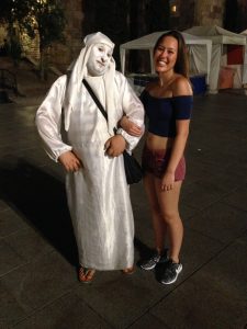 Kristiana Page and traveling